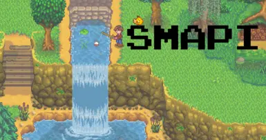 Image credit: White Water Farm Map by Meevers, Hobbit House by LemonEX, pufferchick sprite by Pathoschild, and Stardew Valley Font by Cowsplay.